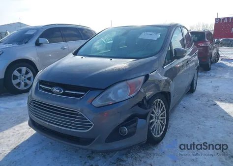 2013 Ford C-Max Hybrid Sel from USA, damaged, VIN 1FADP5BU5DL529514